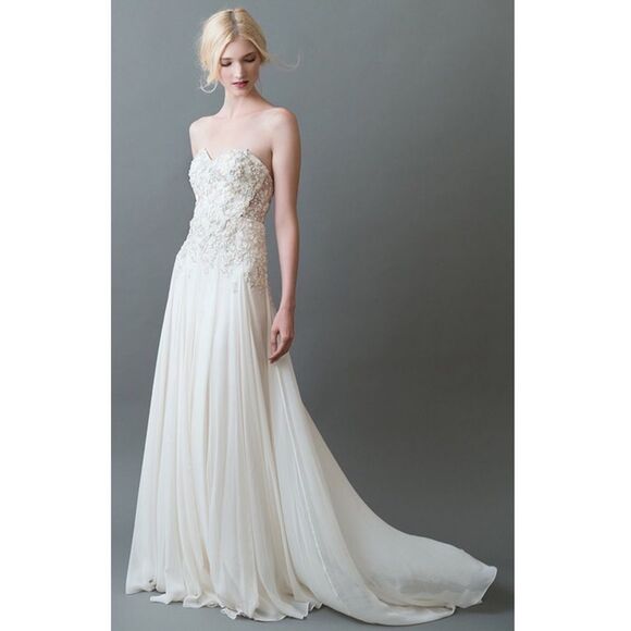 Anthropologie BHLDN x Jenny Yoo Marabella Gown